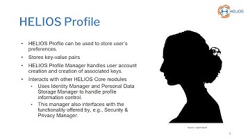 HELIOS Beta Video Tutorial: Profile Manager - Core Component