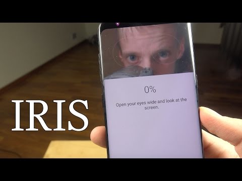 Samsung Galaxy S8 Iris Eye Scanner - Review!