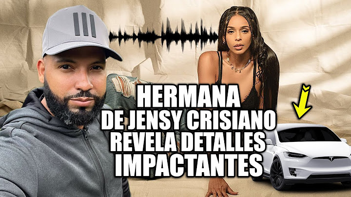 Mira las impactantes declaraciones de la hermana de Jensy Graciano; NO lo vas a creer!!!