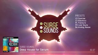 Deep House Presets for Xfer Serum