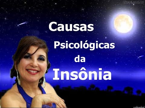 Vídeo: Como Encontrar As Causas Psicológicas Da Insônia