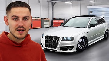 Turning My CHEAP, ABANDONED Audi into A BUDGET RS3!!!