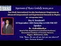 Day 6: Session#7/Two Week International FDP/SRM/RMP/Department of Physics