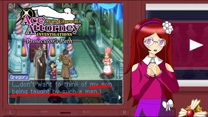 Ace Attorney Investigation 2: case 3 (part 2 investigation 2/4) ep 58