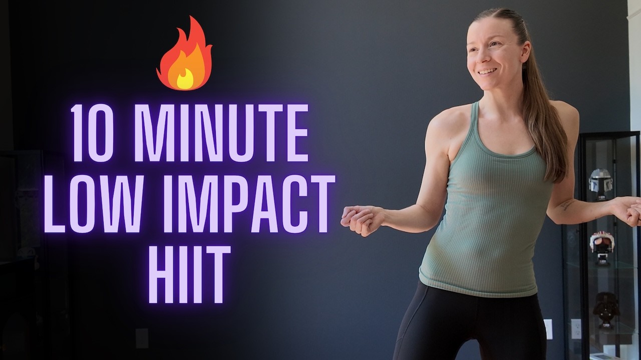 10 Min CARDIO BLAST at Home | Low Impact HIIT You Can Do Anywhere - YouTube