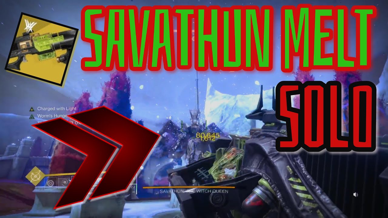 MELTING SAVATHUN IN LESS THEN 10 SECONDS SOLO: PARASITE EXOTIC GL + VOIDWALKER: Destiny 2