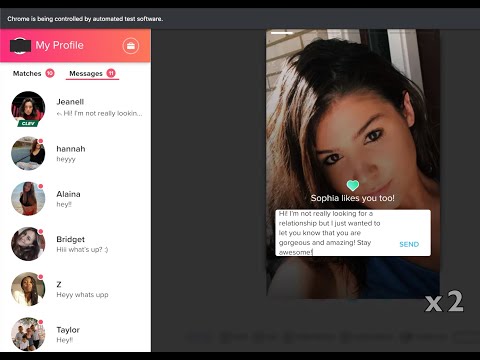 I Made a Tinder Bot that Sends Wholesome Messages!