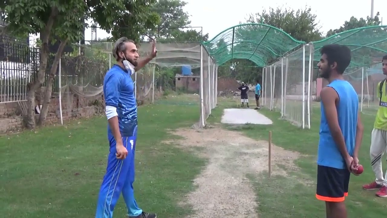 Imran Tahir Coaching leg spin