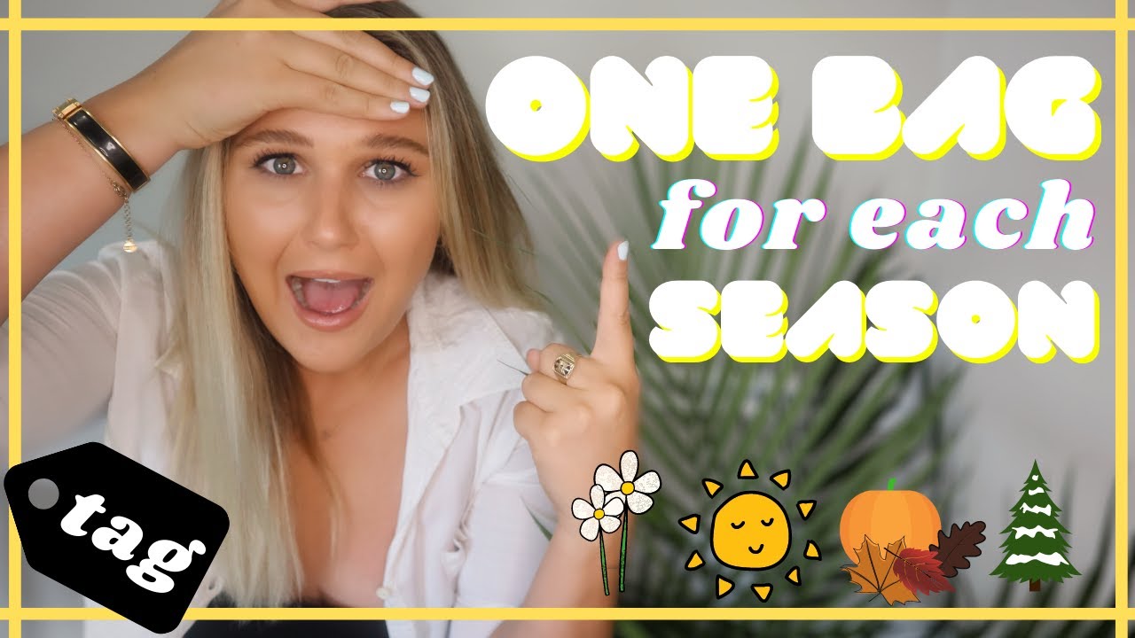 ONE LUXURY BAG FOR EACH SEASON, what is the best lux bag for each season? ONE LUX BAG PER SEASON TAG