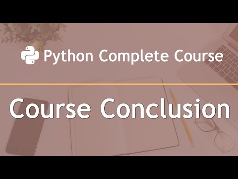 Capa de Python Complete Beginner to Expert Course Conclusion in Python