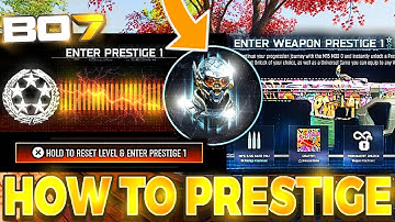 How to PRESTIGE and Weapon Prestige in Black ops 7! (Get PERMANENT Unlocks)