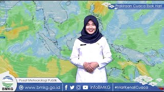 Prakiraan Cuaca Hari Selasa, 23 Agustus 2022.