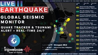 Live Earthquake Map & Tsunami Monitor - 24/7 Real-Time Tracker screenshot 4