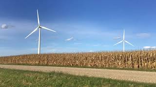Cosmos, Minnesota Wind Turbine Time Lapse