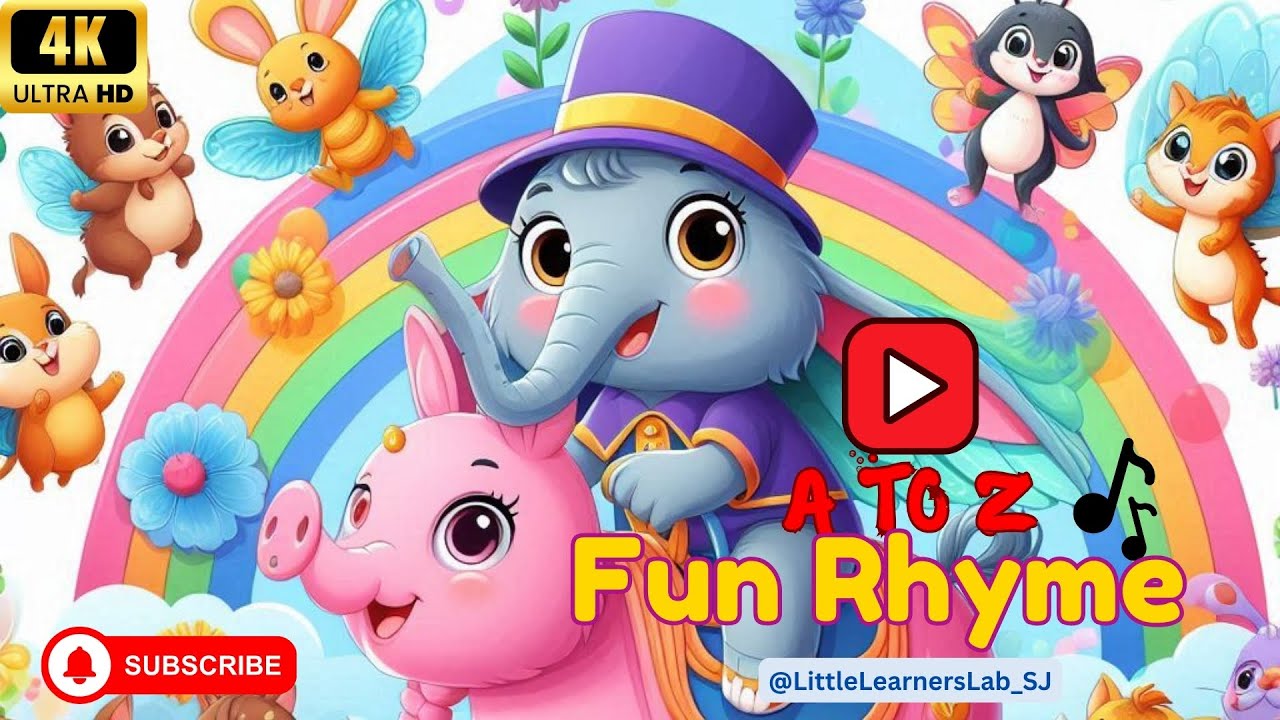 ABC Song for Kids | Fun Alphabet A to Z Rhyme! - YouTube