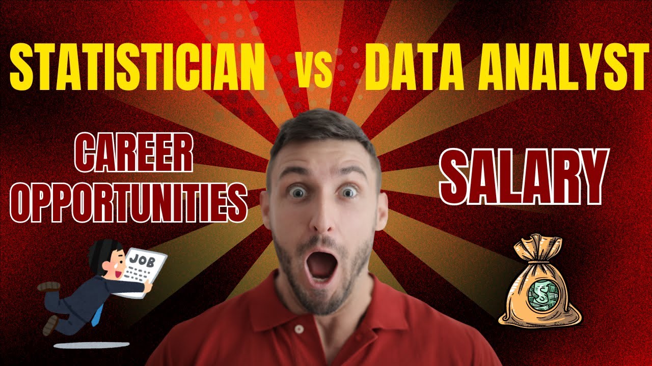 Statistician vs Data Analyst : Career Opportunities🎯 &  Salary 🤑