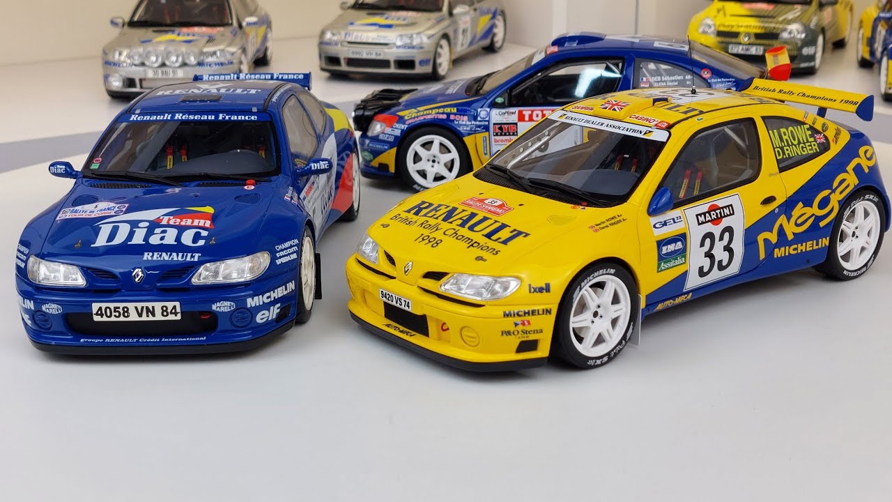 Renault Maxi Megane 1:18 ・未使用 Renault Megane Maxi by otto ottomobile 1:18 - YouTube