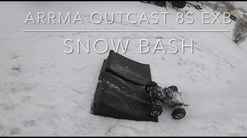 Arrma Outcast EXB 8S Snow Bash!