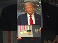 "Can I say that I won them athletically?": Trump gifted set of Olympic medals