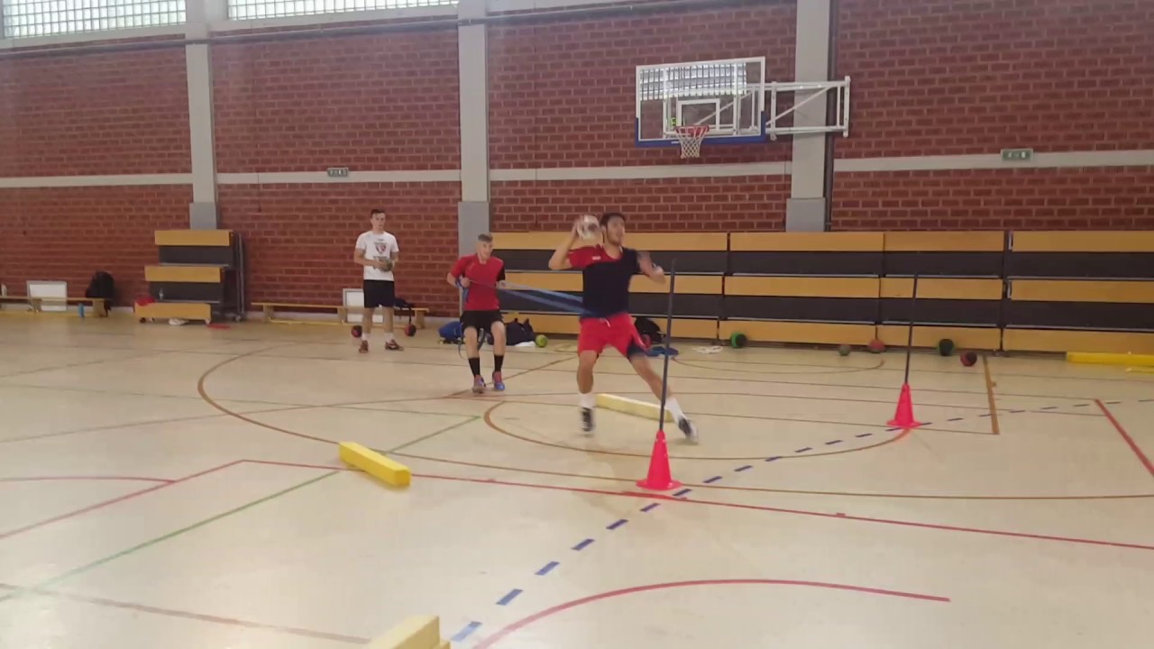 Handball training YouTube