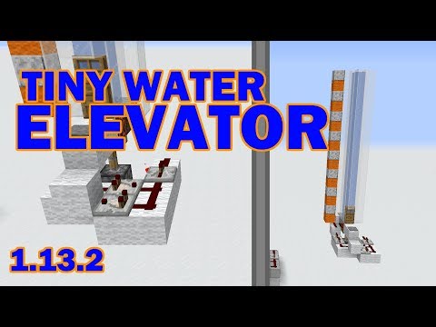 Minecraft | Water ELEVATOR Tutorial!! (1.13.2+)