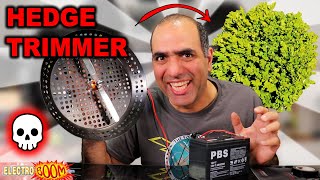 Making a Mini Hedge Trimmer (Don’t DIY 💀💀💀) by ElectroBOOM 1,849,955 views 10 months ago 14 minutes, 33 seconds