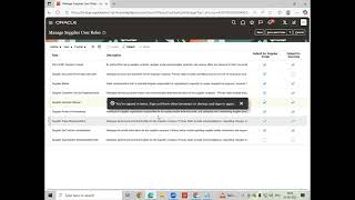 Class18 Oracle Fusion Cloud Procurement Supplier Portal User Creation