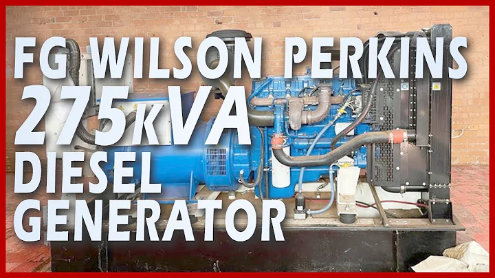 FG Wilson Perkins Diesel Generator 275kVA - XP27546 Test #perkins | #fgwilson Authorised Dealer