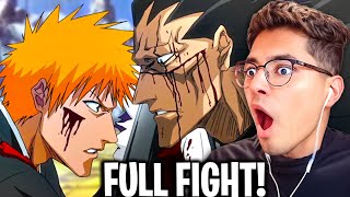 Download Lagu KENPACHI vs ICHIGO FULL FIGHT! Bleach Episode 38-39 REACTION! MP3