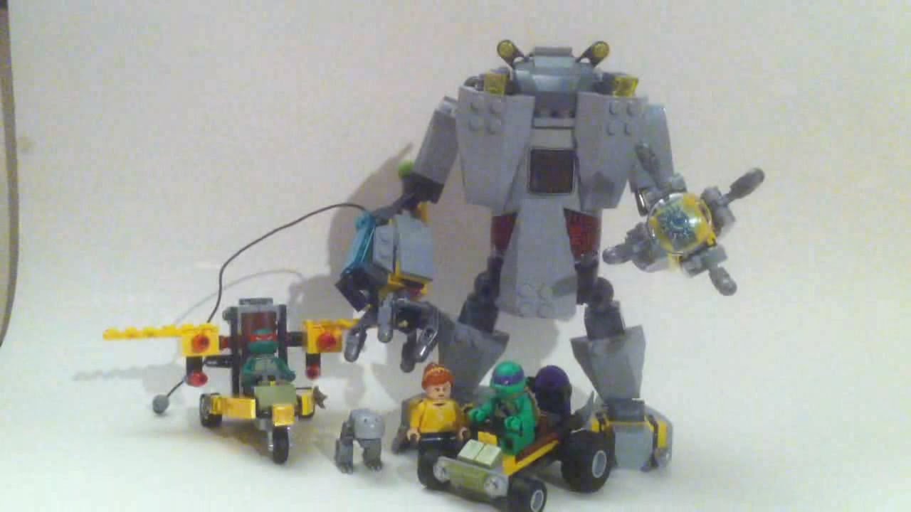 LEGO Live Construction : TMNT's Baxter Robot Rampage (2/2) [Français ...