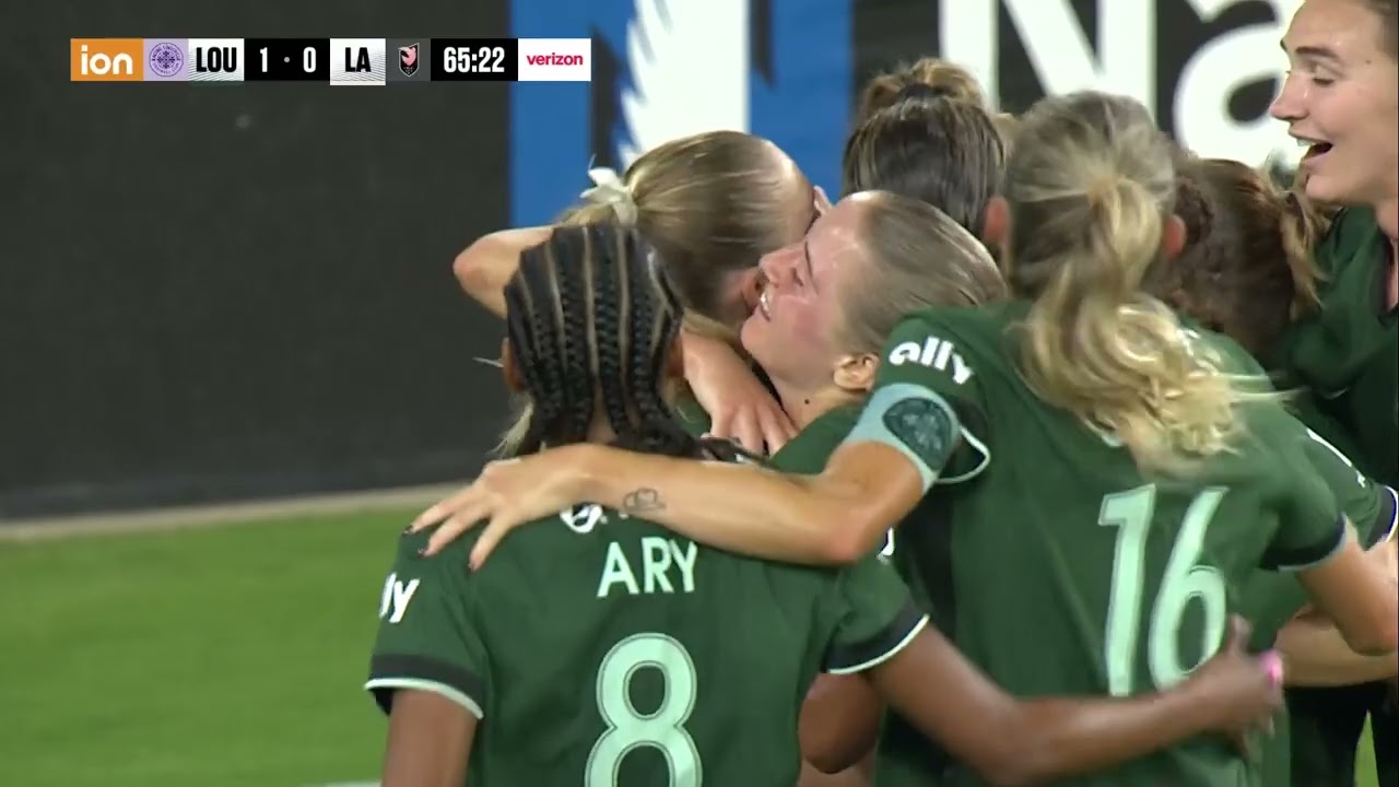 Goal: Sarah Weber's go-ahead strike vs. Angel City FC
