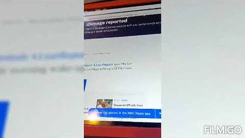 BREAKING A 4.1 QUAKE HIT CALIFORNIA