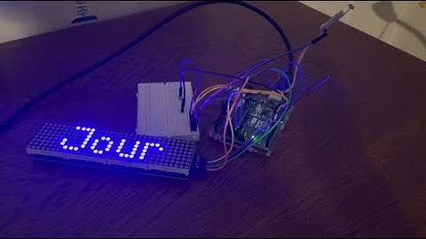 Capteur de luminosité Arduino