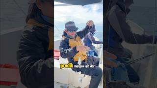 Memancing di Laut Pangkalpinang Bangka