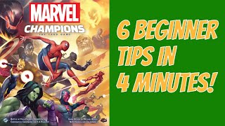 Marvel Champions the card game | 6 beginner tips in 4 minutes