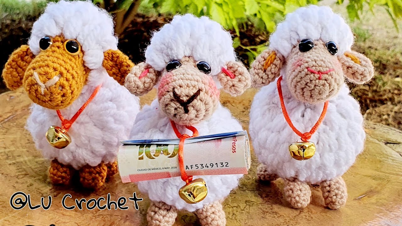🐑Amigurumi🐑 Borreguito de la Abundancia🐑❤️Económicos🤑subtitle 🇺🇲How  to Crochet Sheep Amigurumi - YouTube