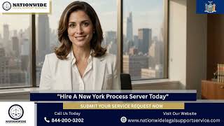 Hire a Trusted New York Process Server Today | Nationwide Legal Support Service