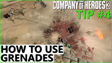 How to Use Grenades #4 - Company of Heroes 3 - Tip of the Week