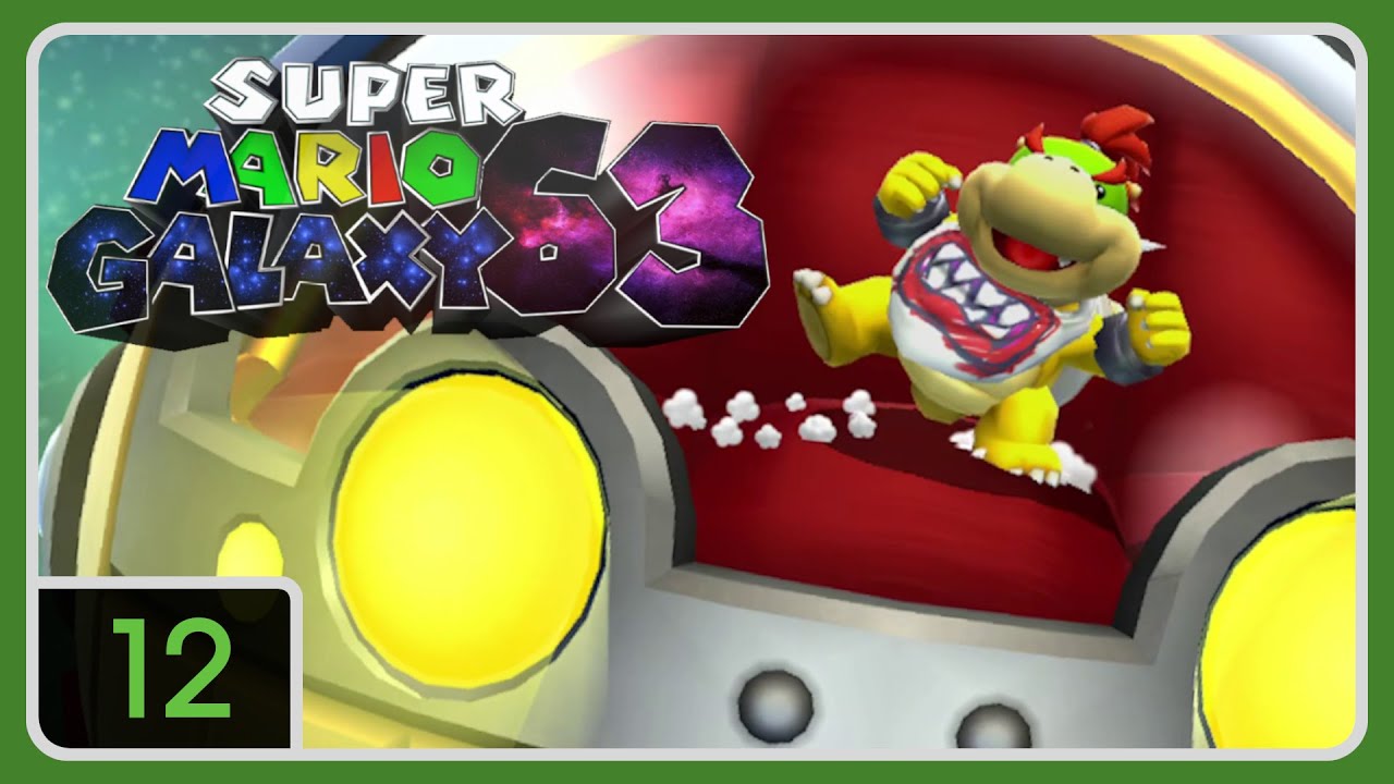 La nueva fortaleza de Bowser Jr. | Super Mario Galaxy 63 #12