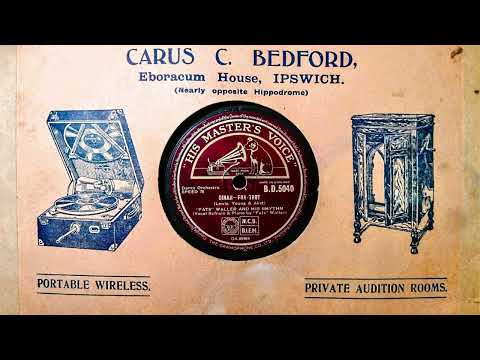 Fats Waller And His Rhythm Dinah Camden New Jersey 1935 