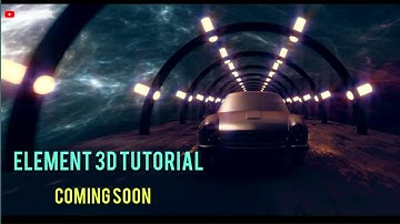 Beautiful car animation With Element 3d  || After Effect Tutorial | Coming soon