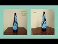 Best Out Of Waste || How To Do One stroke Painting On Bottle with Simple Strokes || DIY《#73》