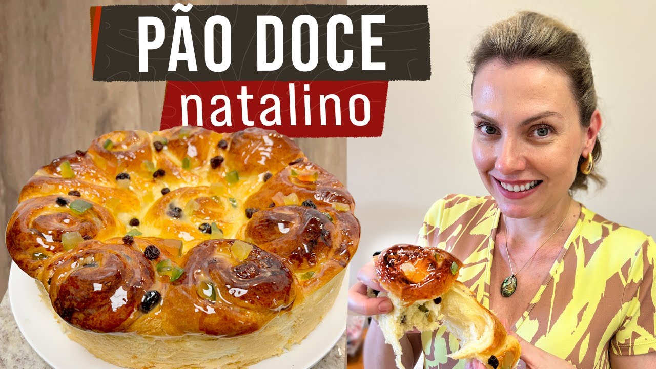 PAO DOCE - PÃO DE NATA - MASSA FÁCIL, LEVE E MUITO MACIA - PÃO DOCE CASEIRO