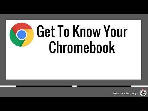 Get to Know Your Chromebook - Chromebook tutorial