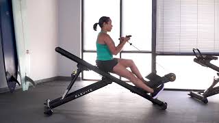 ELEVATE Row ADJ - Biceps Curl (Single Leg)