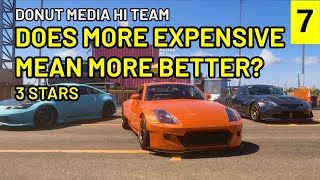 Forza Horizon 5 - Does More Expensive Mean More Better 3 Stars | Donut Media Hi Team