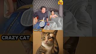 Funny Couple Moment 💀🤣 #funny #cat #dance #shorts #aa23