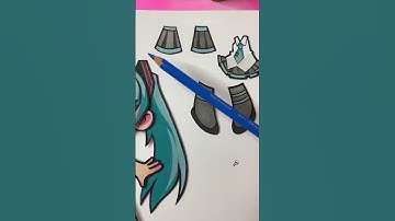 Making 💙HATSUNE MIKU💙 PART 2