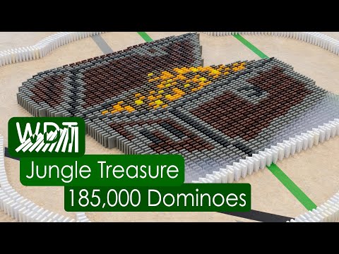 Jungle Treasure in 185,000 Dominoes – WDT 2023