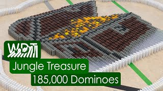 Jungle Treasure in 185,000 Dominoes - WDT 2023